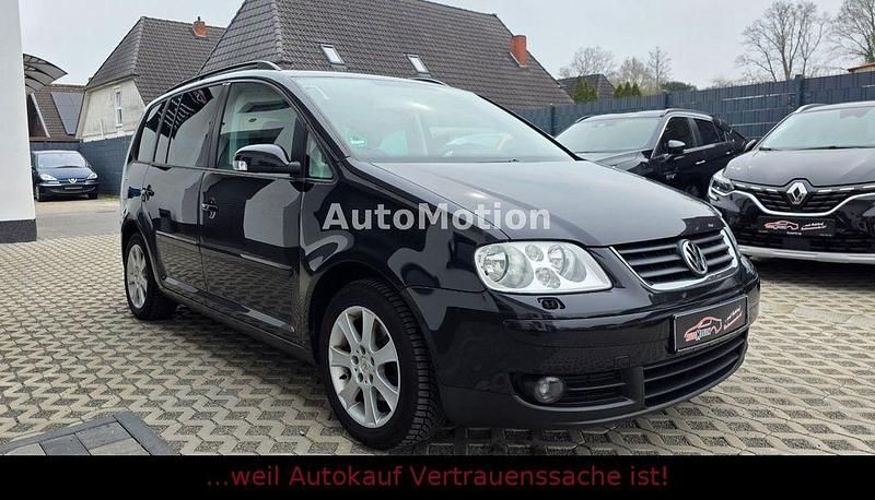 Gebraucht VW Touran 136 PS (100 kW) 2004 Schwarz Van / Kleinbus