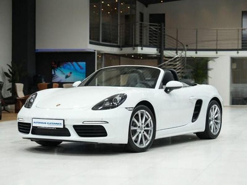 Gebraucht Porsche Boxster 299 PS (219 kW) 2020 Weiss Cabrio