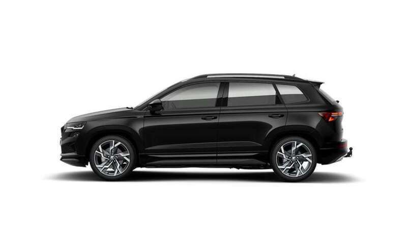 Blackmagic perleffekt Neu 2025 Skoda Karoq SportLine SUV | 39.690 € (Guter Preis) - Bild 1/2