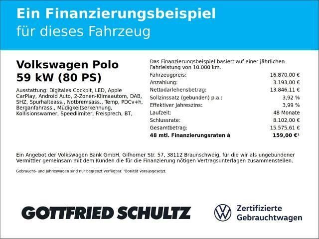 Gebraucht VW Polo Life 80 PS (58 kW) 2022 Andere farbe Kleinwagen