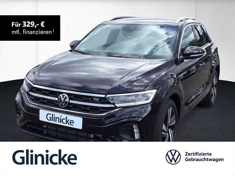 Schwarz Gebraucht 2024 VW T-Roc R-line SUV | 33.790 € (Teuer) - Bild 1/3