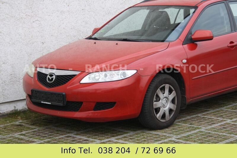 Rot Gebraucht 2004 Mazda 6 Exclusive Kombi | 1.650 € (Superpreis) - Bild 1/4