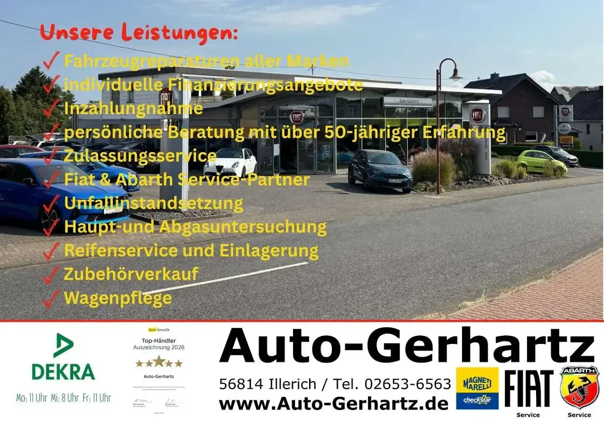 Gebraucht Abarth 695 179 PS (131 kW) 2024 Racing orange Kleinwagen