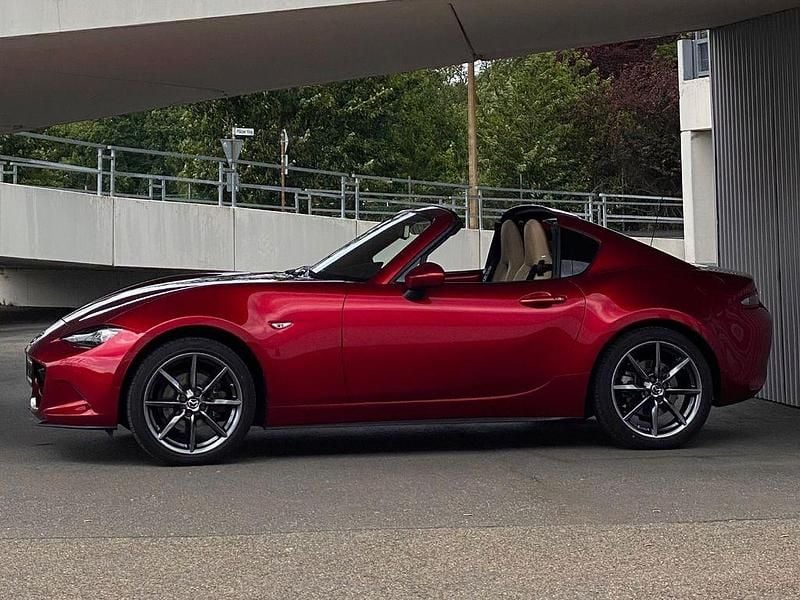 Rot Gebraucht 2020 Mazda MX5 Selection Cabrio | 26.500 € (Fairer Preis) - Bild 1/4