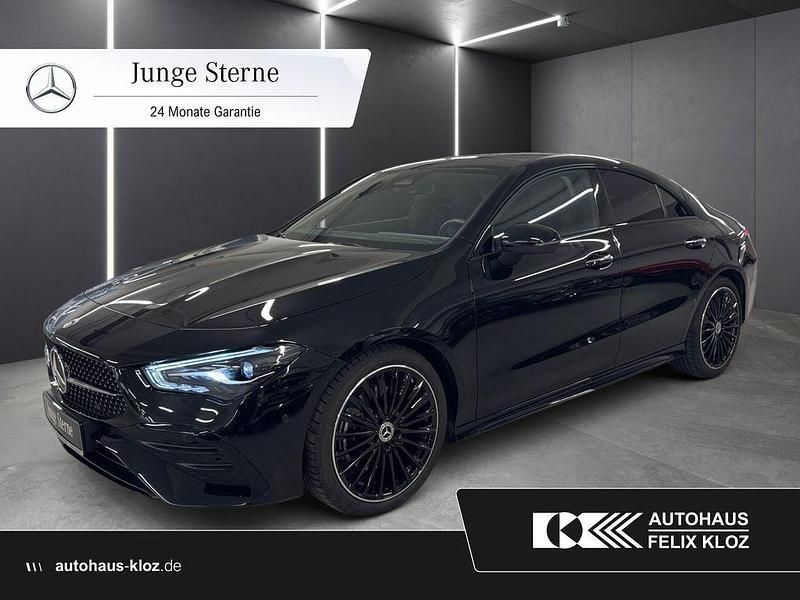 Schwarz Gebraucht 2024 Mercedes CLA200 AMG Coupé | 38.700 € (Etwas zu teuer) - Bild 1/4