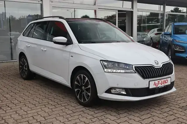 Gebraucht Skoda Fabia Drive 95 PS (69 kW) 2020 Candy weiß Kleinwagen
