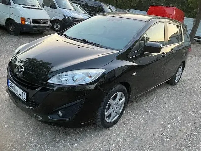 Gebraucht Mazda 5 Edition 116 PS (85 kW) 2013 Schwarz Van / Kleinbus