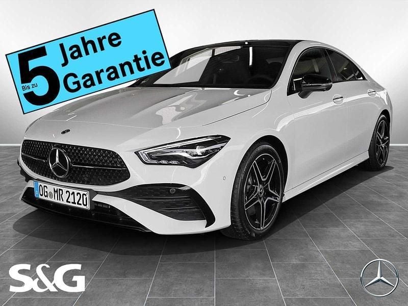 Unilack nachtschwarz Gebraucht 2025 Mercedes CLA200 AMG Coupé | 43.999 € (Teuer) - Bild 1/4