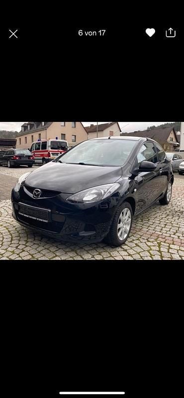Schwarz Gebraucht 2008 Mazda 2 Kleinwagen | 2.750 € (Etwas zu teuer) - Bild 1/4