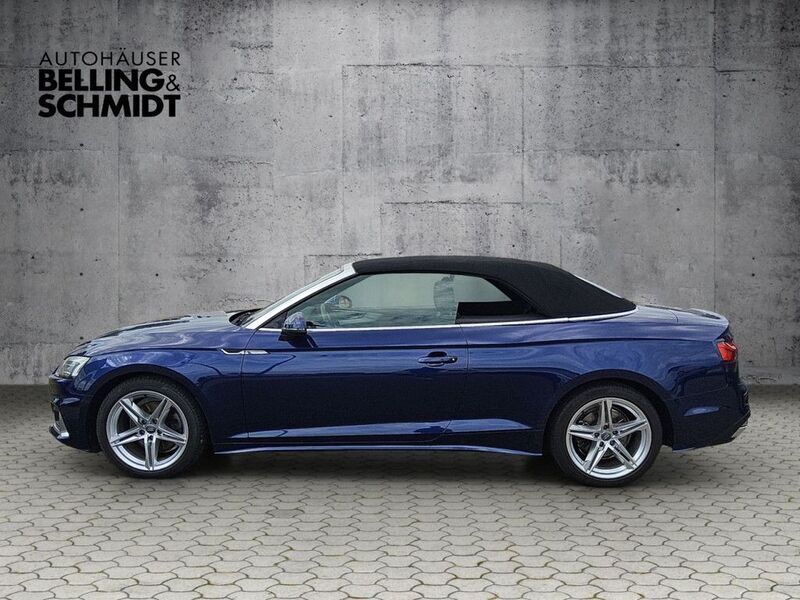 Gebraucht Audi A5 Cabriolet Advanced 190 PS (139 kW) 2020 Navarrablau (metallic) Cabrio