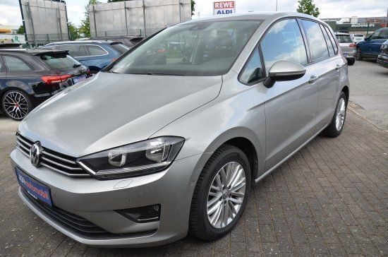Silber Gebraucht 2014 VW Golf Sportsvan Comfortline Van / Kleinbus | 10.960 € (Guter Preis) - Bild 1/4