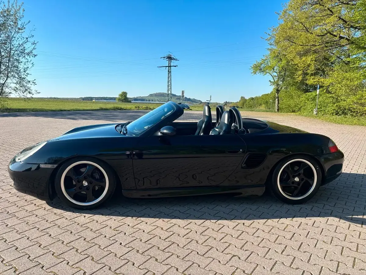 Gebraucht Porsche 986 Boxster 220 PS (161 kW) 2002 Schwarz Cabrio