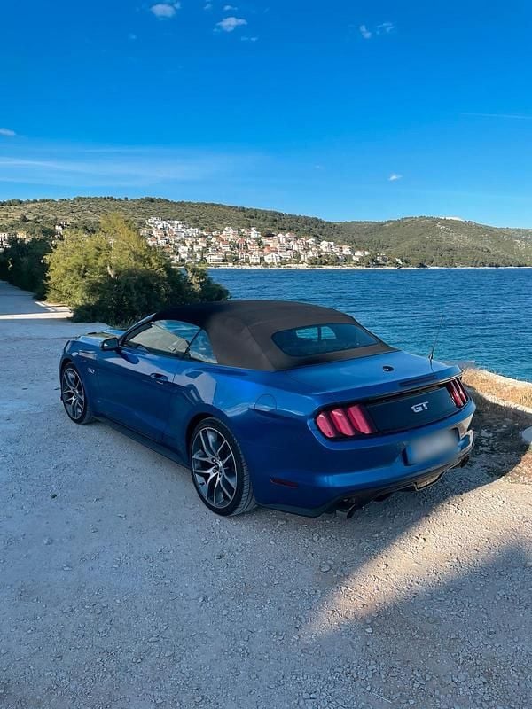 Gebraucht Ford Mustang GT 421 PS (309 kW) 2016 Blau Cabrio
