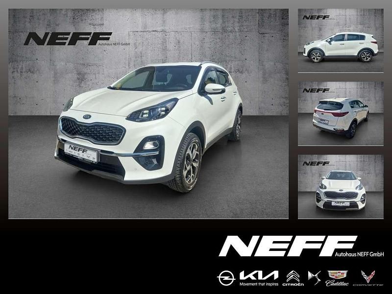 (hw2) deluxeweiss met. Gebraucht 2019 Kia Sportage Spirit SUV | 18.990 € (Fairer Preis) - Bild 1/4