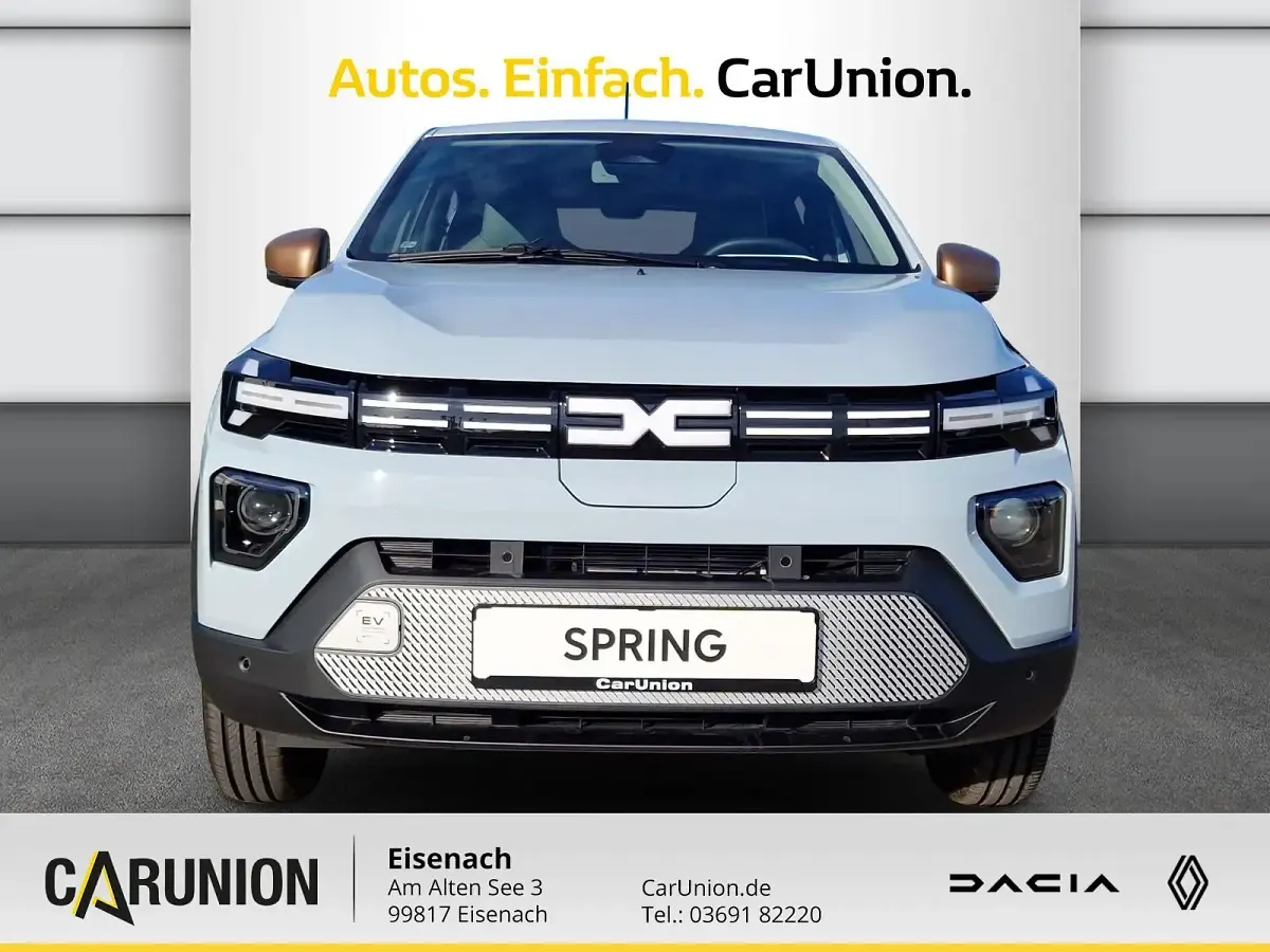 Nowe Dacia Spring Extreme 75 kW (102 KM) 2026 Seafoam Hatchback