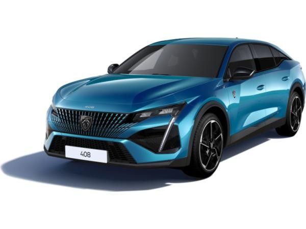 Blau (obsession blau) Neu 2024 Peugeot 408 GT GT SUV | 31.490 € (Fairer Preis) - Bild 1/4
