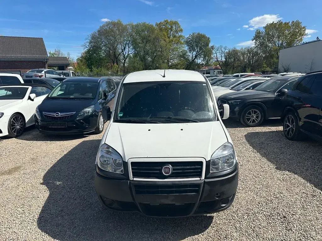 Gebraucht Fiat Doblò 75 PS (55 kW) 2007 Weiß Van / Kleinbus