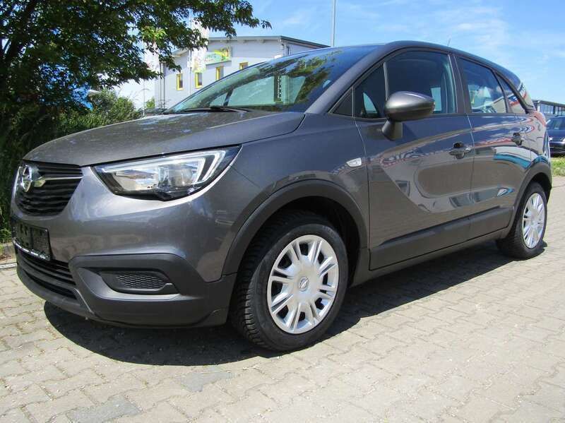 Mondsteingrau Gebraucht 2019 Opel Crossland X Basis SUV | 9.890 € (Guter Preis) - Bild 1/4