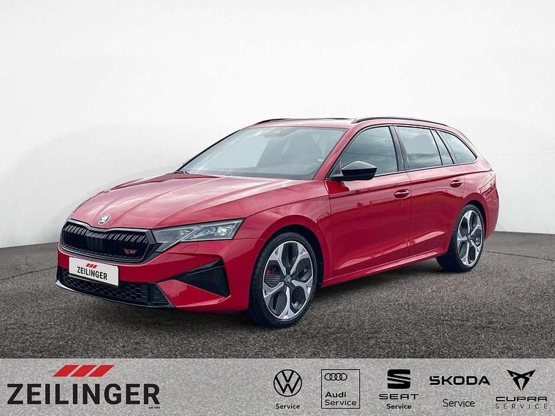 Rot Gebraucht 2024 Skoda Octavia RS Kombi | 38.249 € (Guter Preis) - Bild 1/4