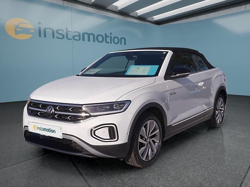 Weiß Gebraucht 2025 VW T-Roc Cabriolet Cabrio | 30.599 € (Superpreis) - Bild 1/4