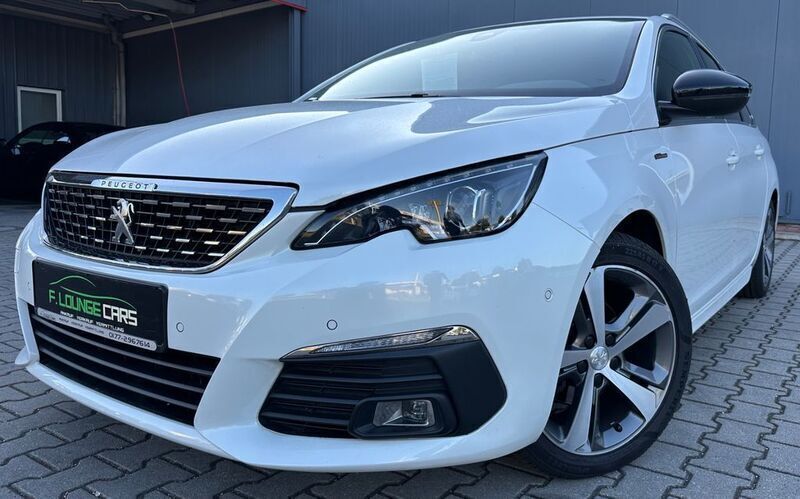 Lack weiss perlglänzend/metall Gebraucht 2020 Peugeot 308 GT-line Kombi | 14.999 € (Fairer Preis) - Bild 1/4