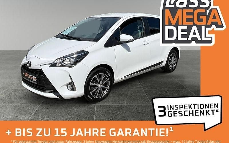 Weiß Gebraucht 2019 Toyota Yaris Team Limousine | 11.980 € (Fairer Preis) - Bild 1/4