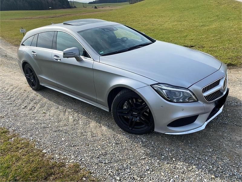 Gebraucht Mercedes CLS350 Style 256 PS (188 kW) 2015 Silber Coupé