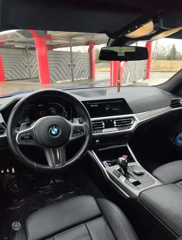 Gebraucht BMW 320e M Sport 204 PS (150 kW) 2021 Blau Kombi