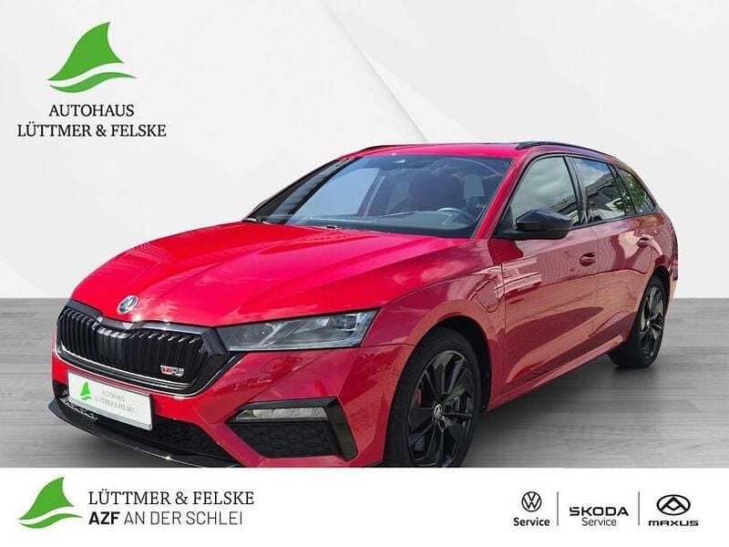 Rot Gebraucht 2021 Skoda Octavia RS Kombi | 27.990 € (Guter Preis) - Bild 1/4