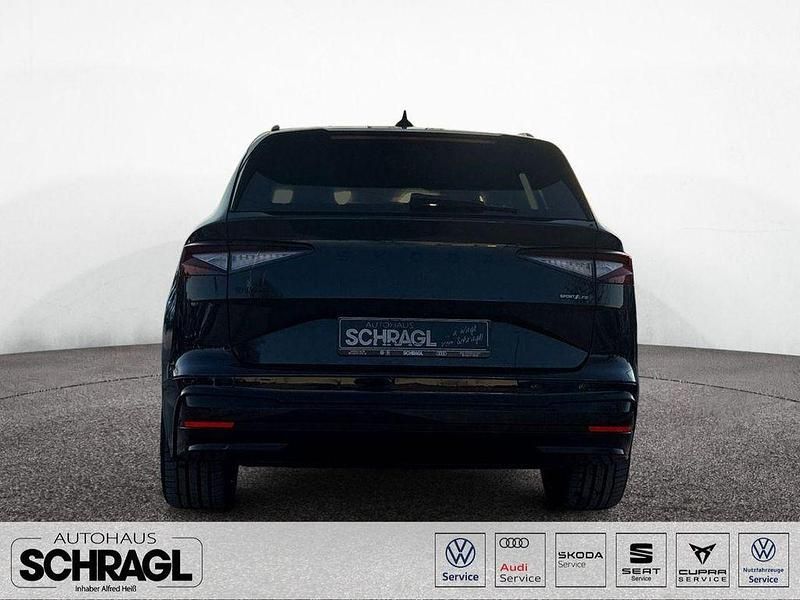 Neu Skoda Enyaq iV SportLine 210 kW (286 PS) 2025 Schwarzmagic perleffekt SUV