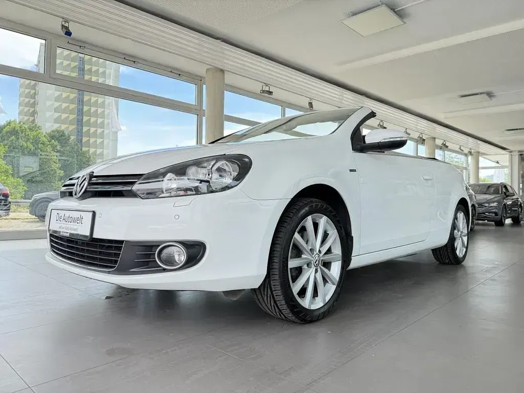 Gebraucht VW Golf Cabriolet 105 PS (77 kW) 2015 Weiß Cabrio