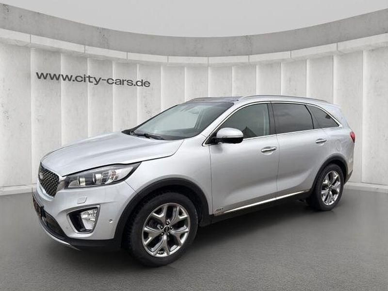 Seidensilber Gebraucht 2016 Kia Sorento Platinum Edition SUV | 20.900 € (Fairer Preis) - Bild 1/4