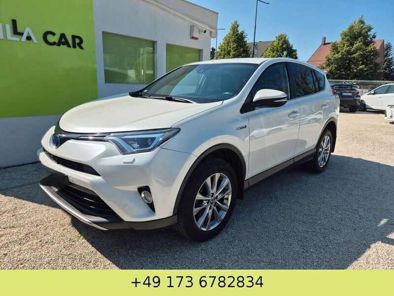 Weiß Gebraucht 2017 Toyota RAV4 Hybrid Executive SUV | 19.500 € (Fairer Preis) - Bild 1/4