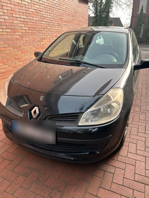 Gebraucht Renault Clio II 74 PS (54 kW) 2008 Schwarz Kleinwagen