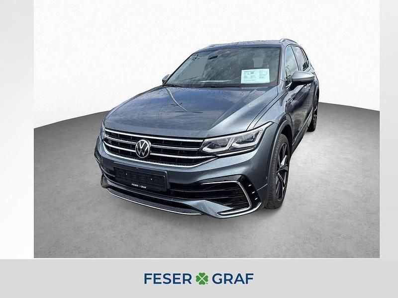 Platinumgrey Gebraucht 2022 VW Tiguan Allspace R-line SUV | 39.950 € (Etwas zu teuer) - Bild 1/4