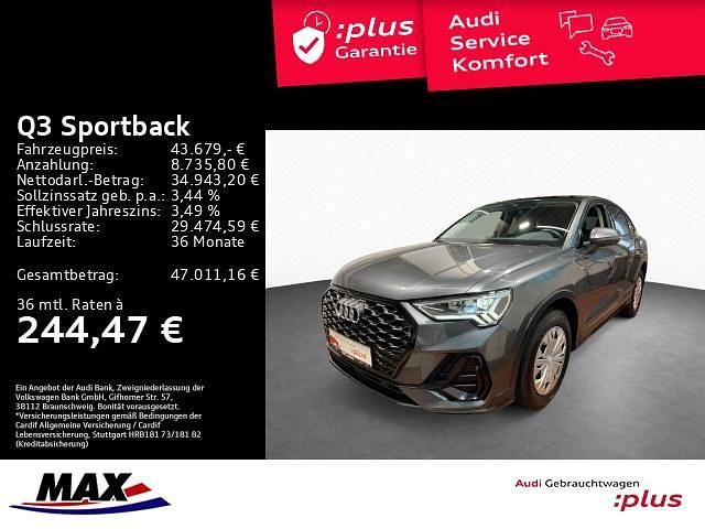 Daytonagrau perleffekt Gebraucht 2025 Audi Q3 Sportback S-Line SUV | 43.679 € (Fairer Preis) - Bild 1/3