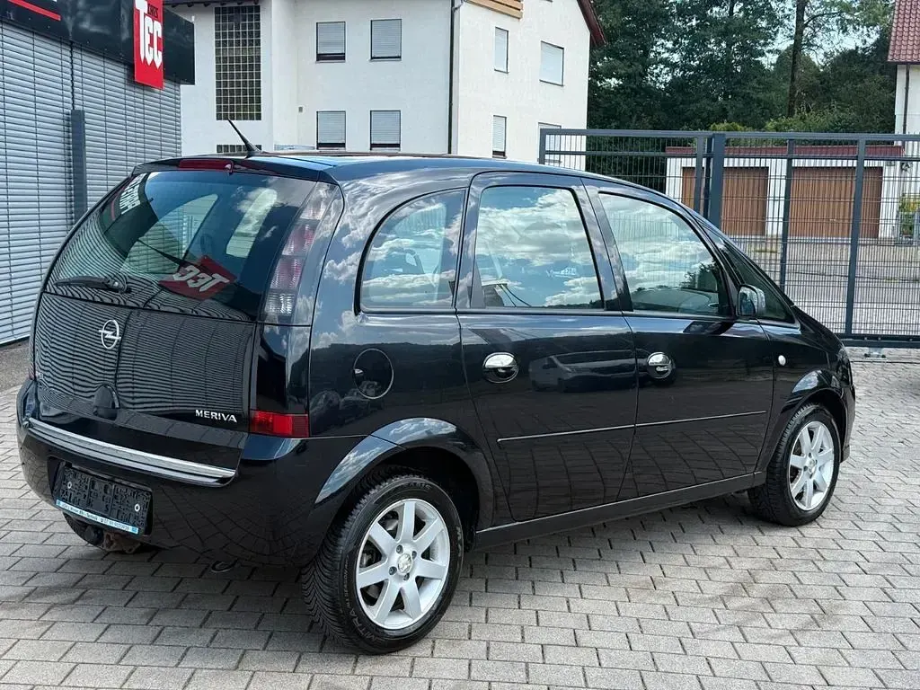 Gebraucht Opel Meriva Cosmo 105 PS (77 kW) 2009 Schwarz Van / Kleinbus