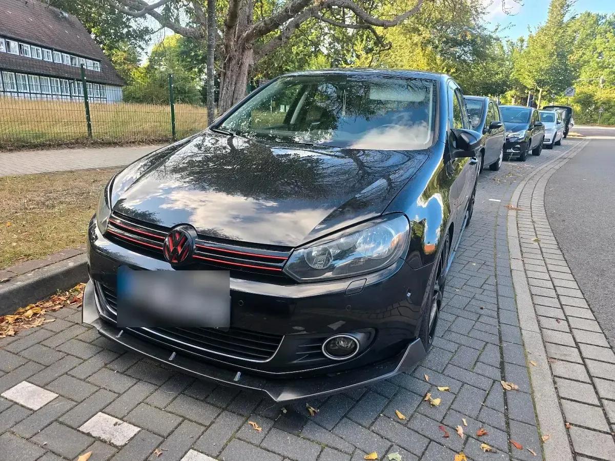 Gebraucht VW Golf VI R 200 PS (147 kW) 2009 Schwarz Limousine