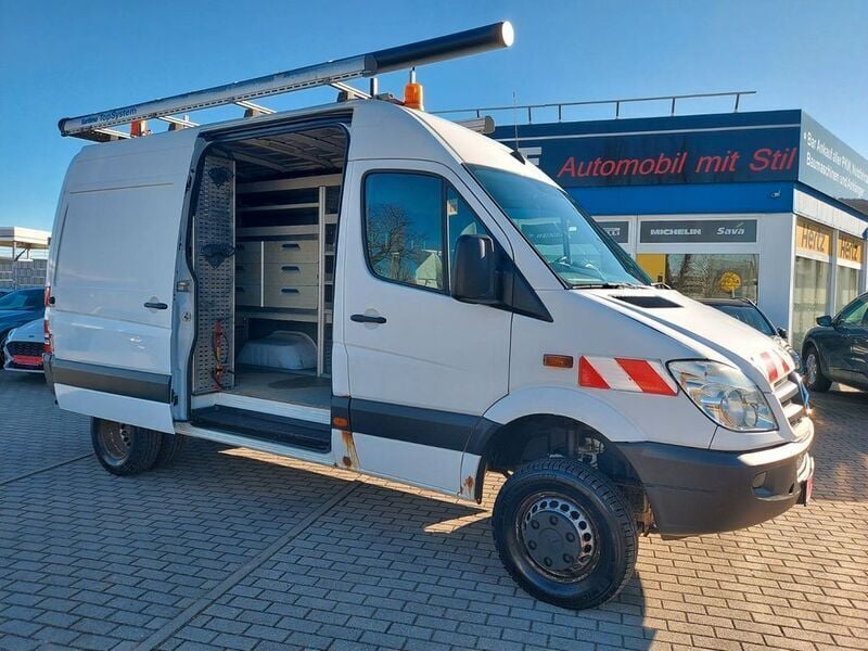 Arktikweiss Gebraucht 2012 Mercedes Sprinter Van | 17.299 € (Guter Preis) - Bild 1/4
