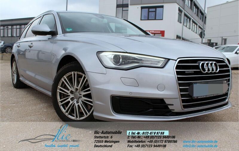 Florettsilber metallic Gebraucht 2015 Audi A6 Ambiente Kombi | 14.999 € (Superpreis) - Bild 1/4