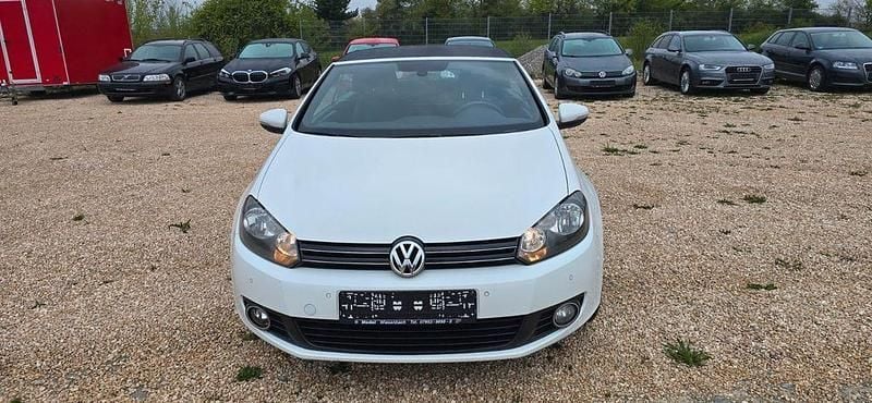Gebraucht VW Golf Cabriolet Basis 105 PS (77 kW) 2012 Weiß Cabrio