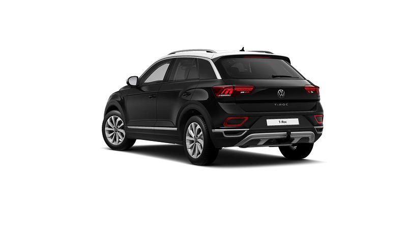 Gebraucht VW T-Roc Style 150 PS (110 kW) 2023 (schwarz) deep black perleffekt SUV