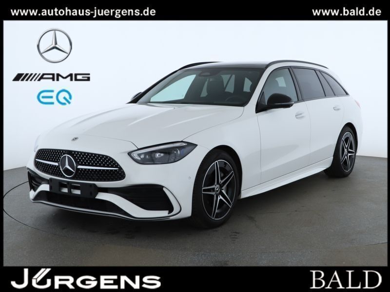 Gebraucht Mercedes C300 AMG 258 PS (189 kW) 2023 Unilack polarweiss Kombi