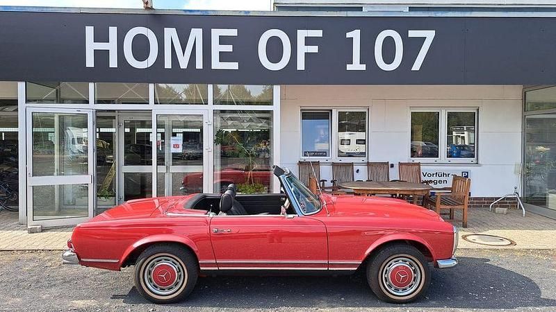 Rot Gebraucht 1969 Mercedes SL280 Cabrio | 159.113 € - Bild 1/4