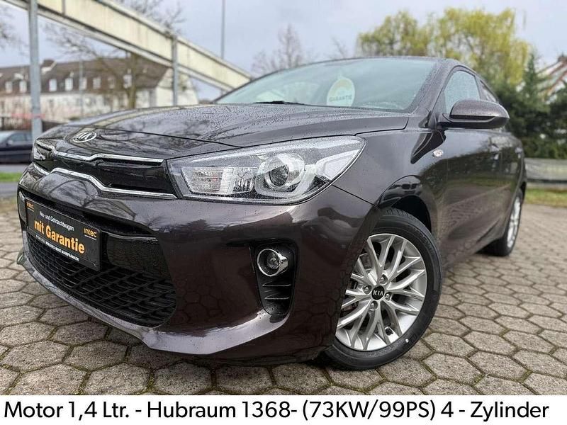 Gebraucht Kia Rio 99 PS (72 kW) 2017 Braun Limousine