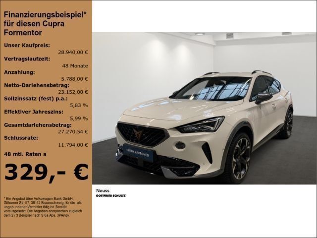 Gebraucht Cupra Formentor VZ 245 PS (180 kW) 2023 ´candy´ weiss SUV