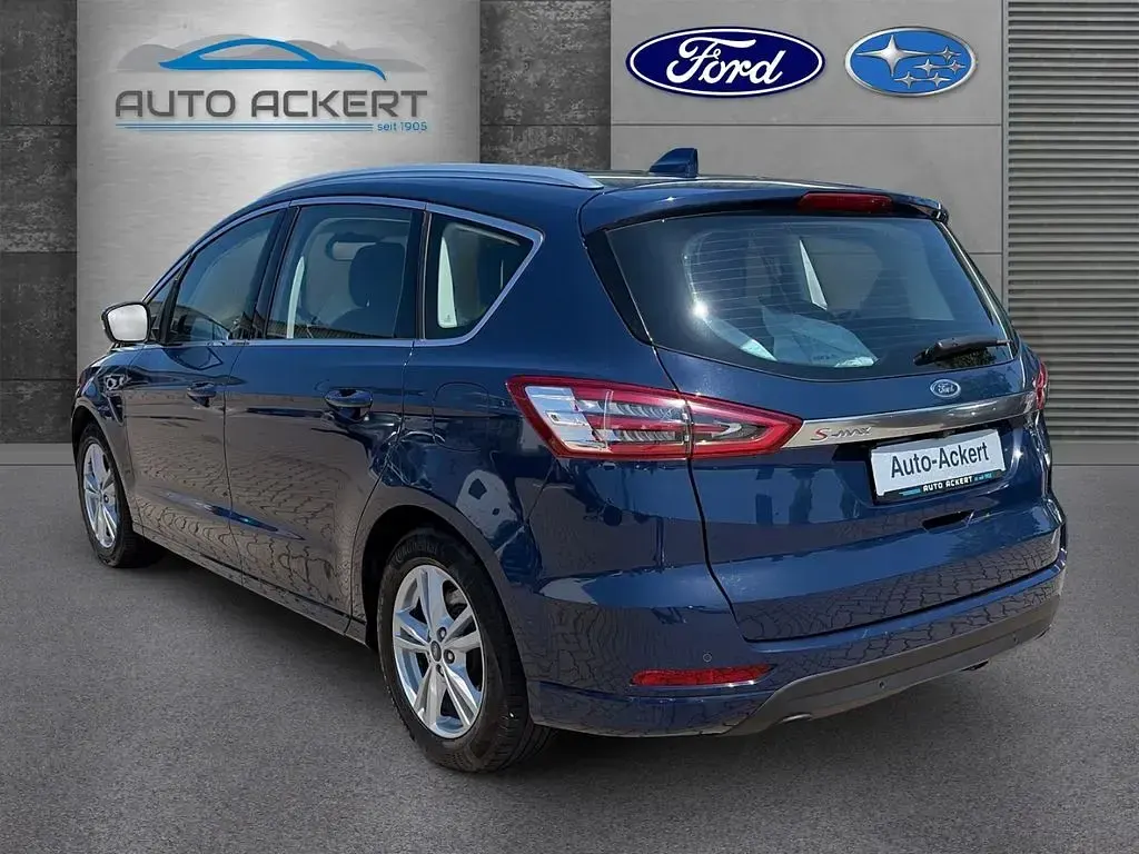 Gebraucht Ford S-MAX Titanium 150 PS (110 kW) 2020 Blau Van / Kleinbus