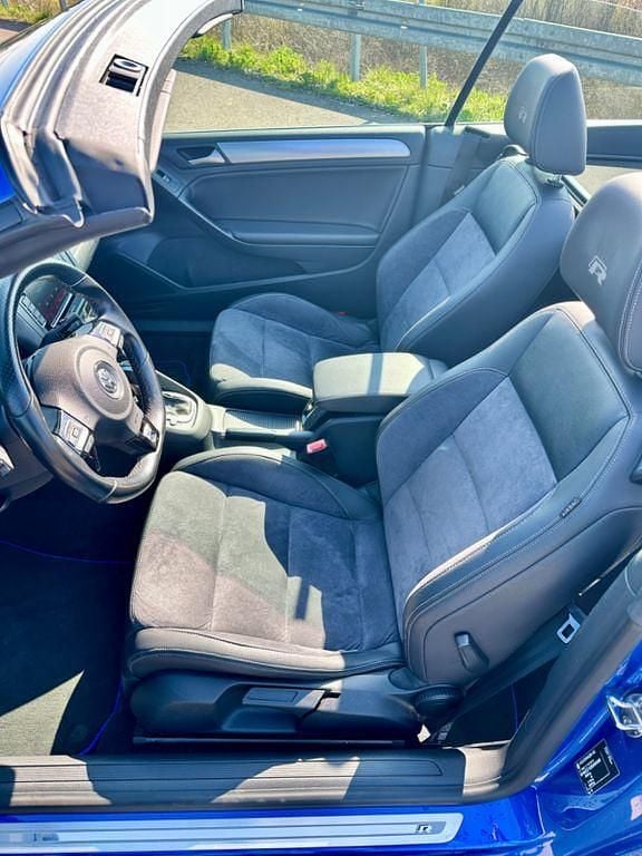Gebraucht VW Golf Cabriolet R 265 PS (194 kW) 2013 Blau Cabrio