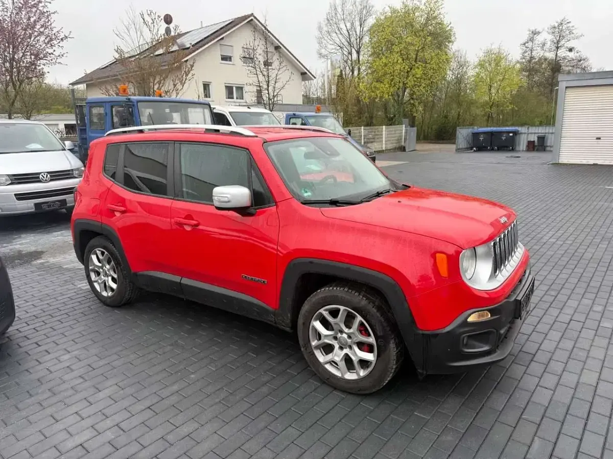 Gebraucht Jeep Renegade Limited 140 PS (102 kW) 2015 Rot SUV