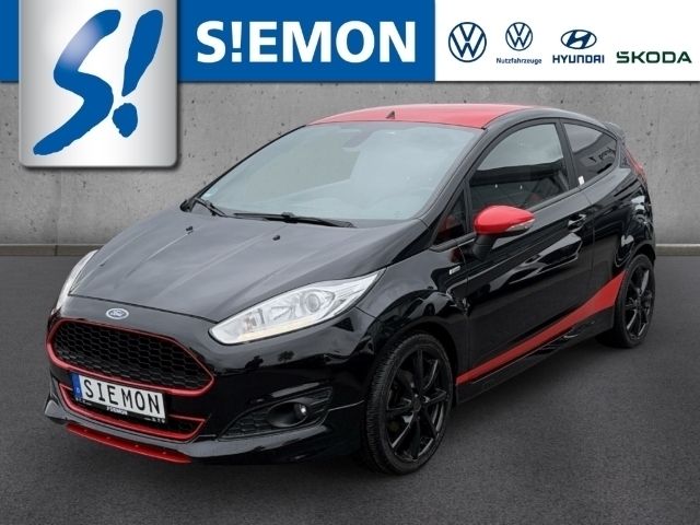 Schwarz Gebraucht 2016 Ford Fiesta ST-Line Kleinwagen | 8.890 € (Fairer Preis) - Bild 1/4